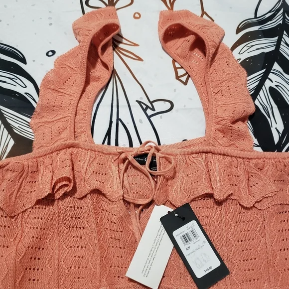 Guess Ruffle Sleeveless Top - Picture 6 of 8